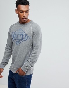 Свитшот с винтажным принтом Jack &amp; Jones Vintage - Серый