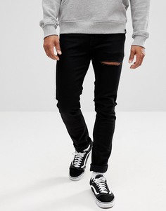 Черные джинсы скинни ASOS - Черный