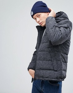 Черная дутая куртка с двойным капюшоном North Sails HiViz - Черный