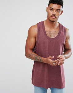 Красная оверсайз-майка ASOS - Красный