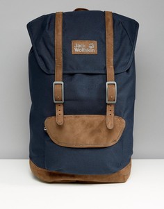 Темно-синий рюкзак с логотипом Jack Wolfskin Earlham - Темно-синий
