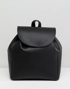 Мягкий лаконичный рюкзак ASOS - Черный
