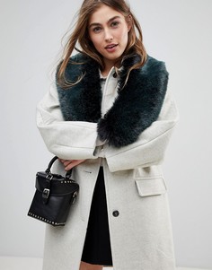 Воротник из искусственного меха New Look - Синий