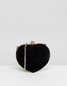 Черная сумка в форме сердца Dune - Черный
