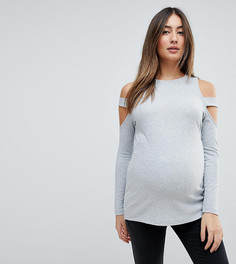 Топ с высоким воротом ASOS MATERNITY - Серый