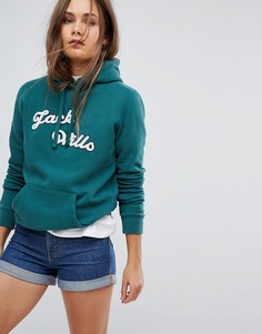 Классический худи с логотипом Jack Wills - Зеленый