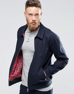Темно-синяя куртка Харрингтон ASOS - Темно-синий