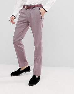 Супероблегающие брюки в стиле смокинга Noose &amp; Monkey - Фиолетовый