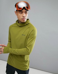 Худи светло-зеленого цвета Marmot Harrier Baselayer - Зеленый