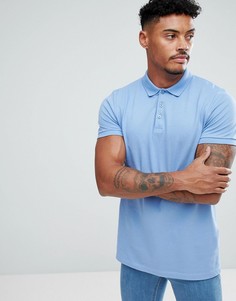 Поло пике ASOS - Синий