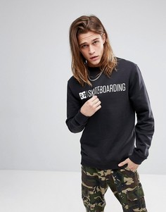 Свитшот с логотипом DC Shoes Skateboarding - Черный