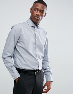 Строгая рубашка в клетку Esprit - Серый