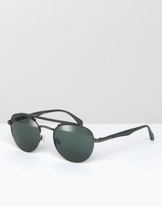 Серые солнцезащитные очки-авиаторы AJ Morgan Fast - Серый