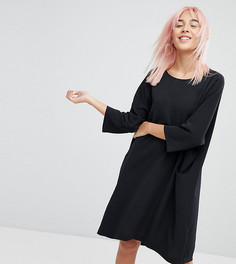 Свободное платье с боковыми карманами Monki - Черный