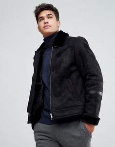 Куртка из искусственной замши с подкладкой Jack &amp; Jones Originals - Черный
