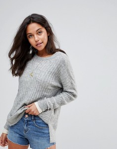 Джемпер в рубчик Abercrombie &amp; Fitch - Серый