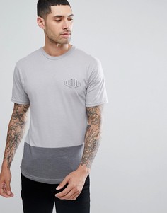Серая меланжевая футболка с логотипом Armada Dub - Серый