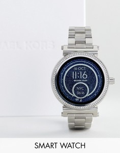 Серебристые смарт-часы Michael Kors Access MKT5020 Sofie - Серебряный