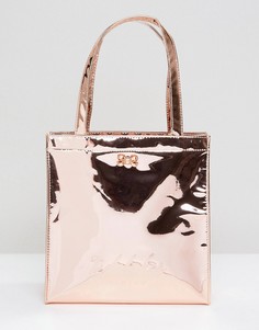 Маленькая сумка с зеркальным эффектом Ted Baker - Золотой