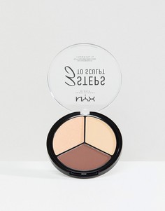 Контурная палитра NYX Professional Makeup 3 Steps to Sculpt - Рыжий