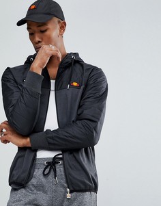 Куртка со стеганым капюшоном Ellesse - Черный