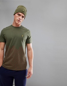 Зеленая футболка с принтом Lyle &amp; Scott Fitness - Зеленый