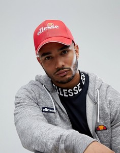 Красная бейсболка с логотипом Ellesse - Красный