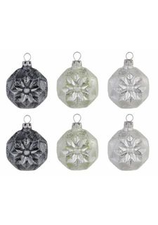 Елочные украшения "Frozen Christmas", 6 штук