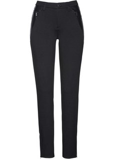 Трикотажные брюки (черный) Bonprix