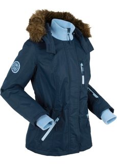 Куртка с уютной подкладкой и ватным наполнителем (темно-синий) Bonprix