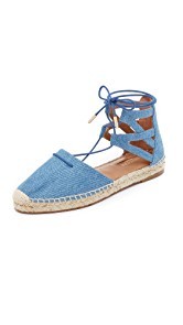 Aquazzura Belgravia Denim Espadrilles