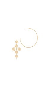 Elizabeth and James Maeve Hoop Earrings