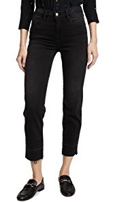 FRAME Le Nouveau Straight Jeans with Release Hem