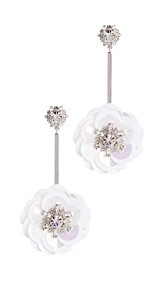 Kate Spade New York Snowy Lights Sequin Linear Statement Earrings