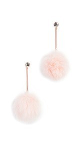 Kate Spade New York Bow Pouf Earrings