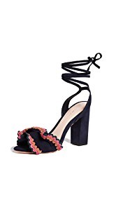 Loeffler Randall Dot Wrap Sandals