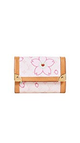 What Goes Around Comes Around Louis Vuitton Murakami AB Print Monnaie Plat Wallet (Previously Owned)