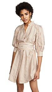 Zimmermann Painted Heart Mini Shirtdress