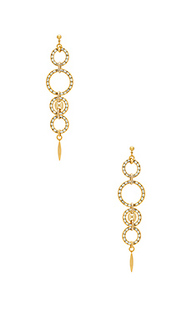 Серьги linked circle - Haus Of Topper