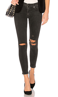 Укороченные джинсы скинни со средней посадкой nico - Hudson Jeans
