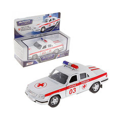 Коллекционная машинка Autotime ГАЗ-31105 Волга Скорая помощь, 1:43