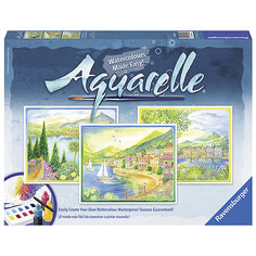 Акварель макси «Морской пейзаж» Размер картинки – 30*24 см # Ravensburger