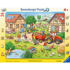 Пазл "Жизнь на ферме" 24 шт Ravensburger