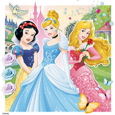 Пазл 3-в-1 «Принцессы » 1х25шт 1х 36шт 1х49шт # Ravensburger