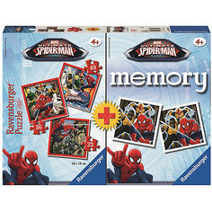 Пазл+Мемори "Человек-паук" # Ravensburger