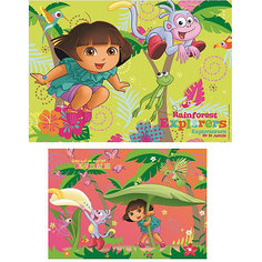 Пазл «Даша в джунглях» 2х24шт# Ravensburger
