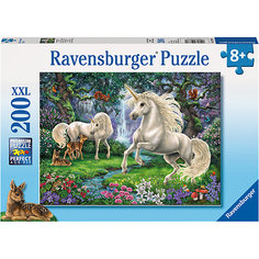 Пазл "Сказочные единороги" XXL 200 шт Ravensburger