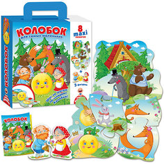Пазл-игра путешествие по сказке "Колобок" Vladi Toys