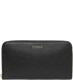 Кошелек из сафьяновой кожи на молнии Furla
