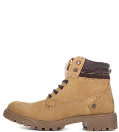 Бежевые ботинки из нубука Wrangler